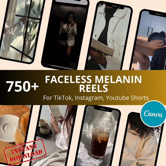 Melanin Faceless Reels Videos
