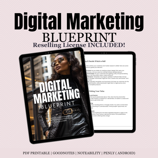 Digital Marketing Blueprint Ebook | PLR