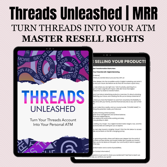 Threads Unleashed Guide | MRR Master Resell Rights