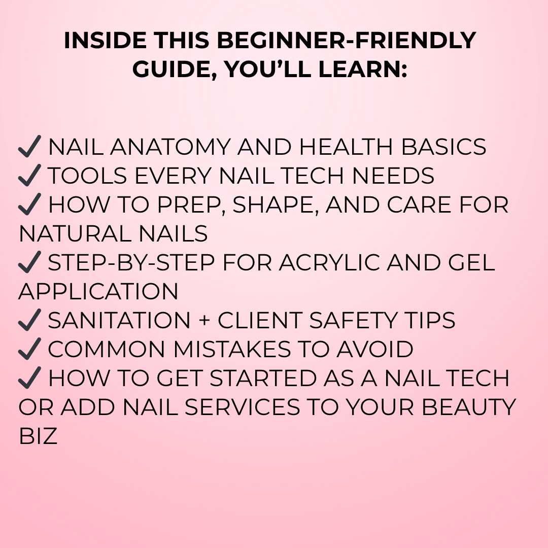 Build A 6 Figure Nail Business Ebook PLR | MRR