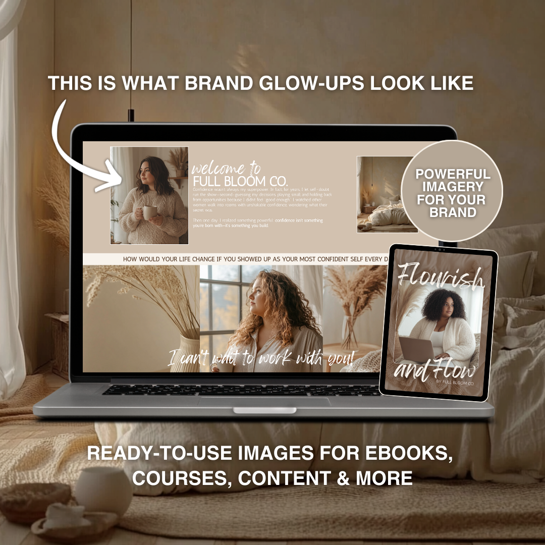 Cozy Plus Size AI Stock Images
