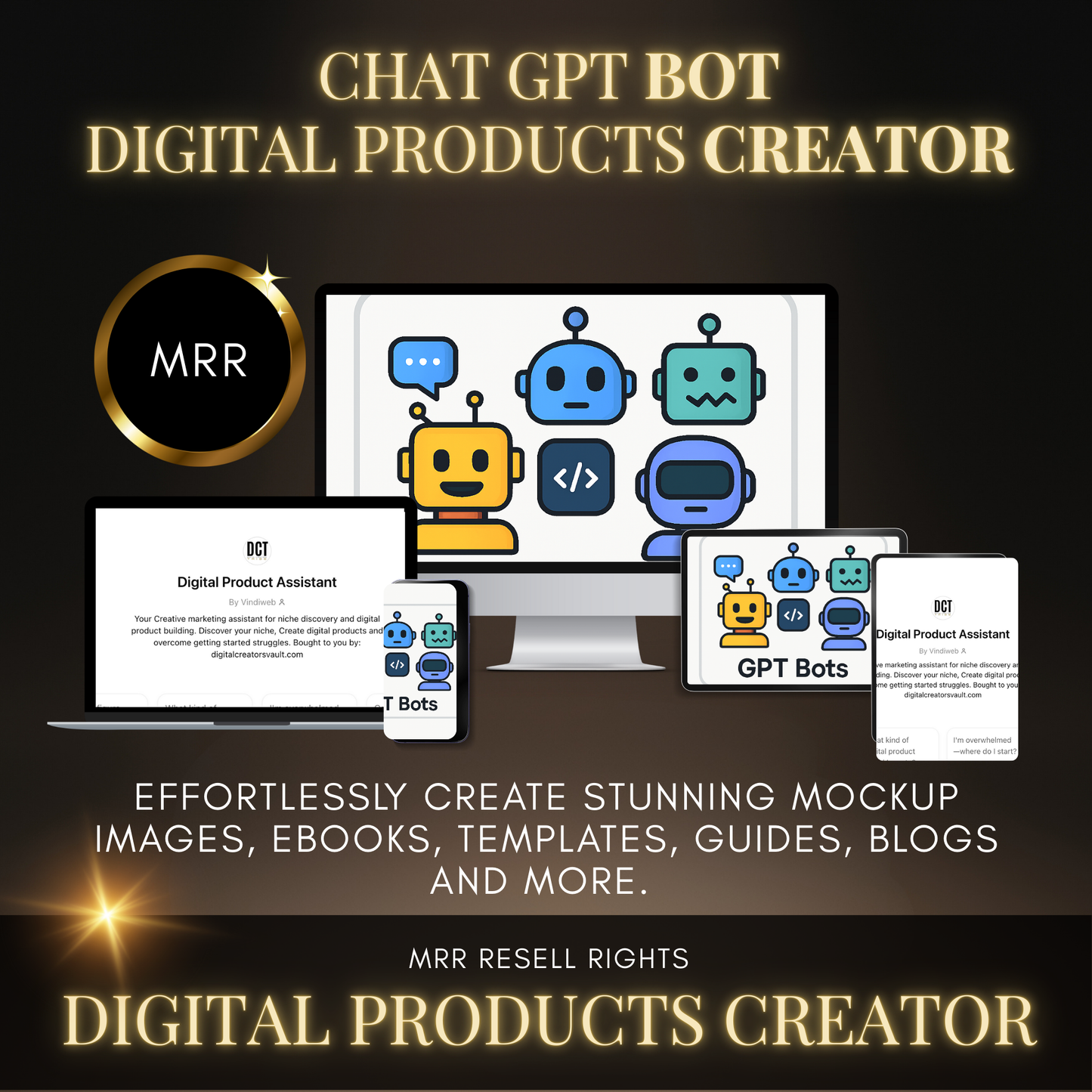Chat GPT BOT - Digital Product Creator | MRR