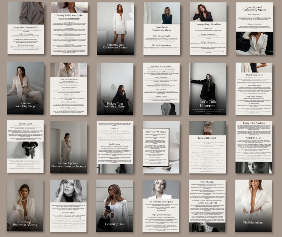Mastering Etsy & Pinterest | MRR\PLR