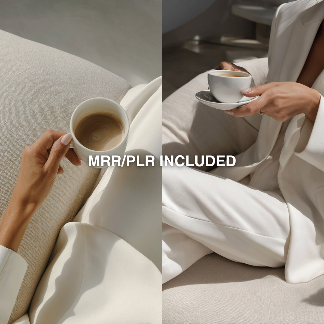 The Minimal CEO – 60 Luxe AI Stock Images MRR PLR