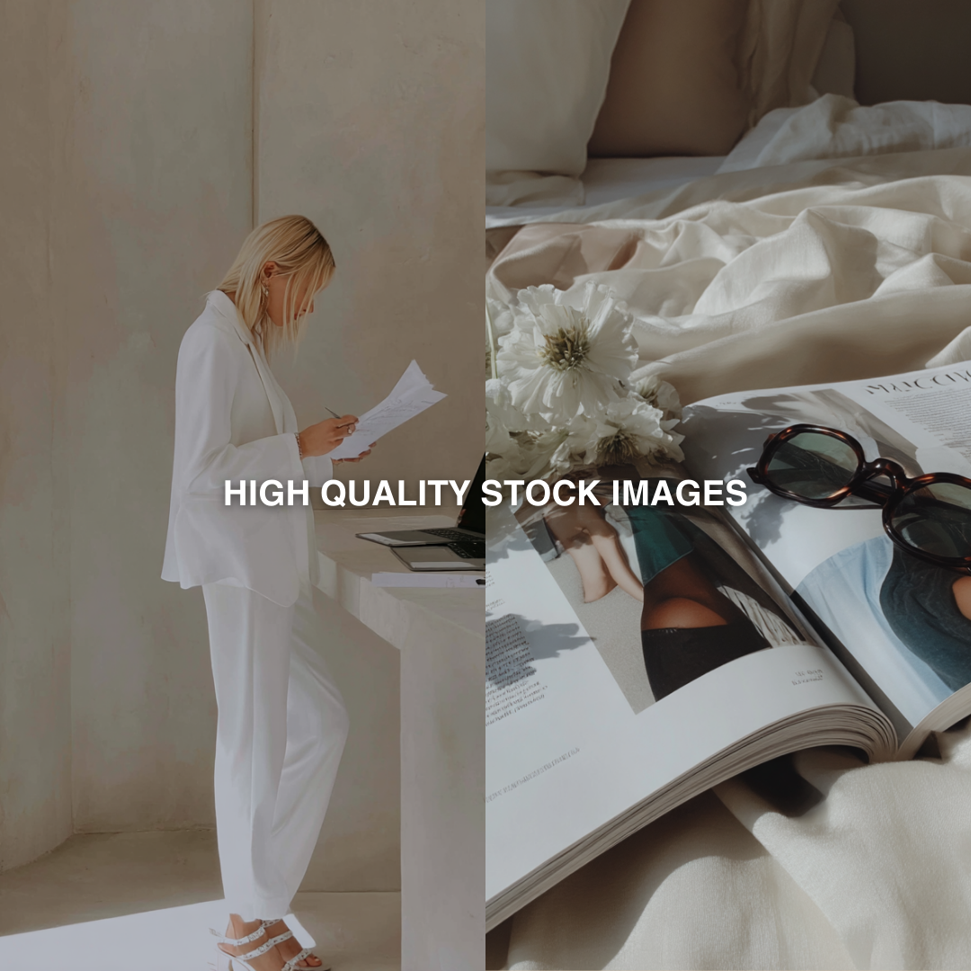 The Minimal CEO – 60 Luxe AI Stock Images MRR PLR