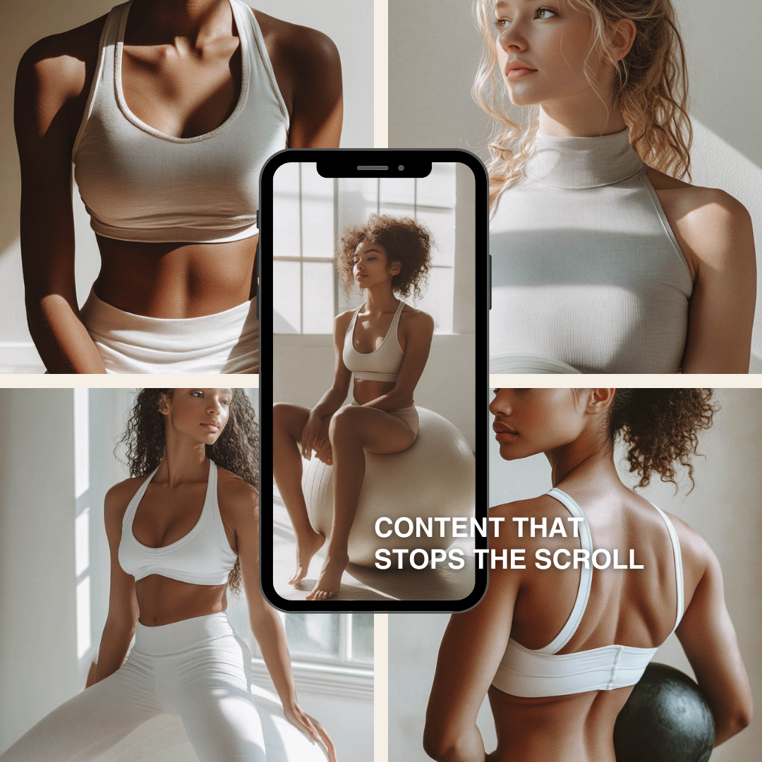 Yoga Flow MRR PLR | Wellness AI Image Collection