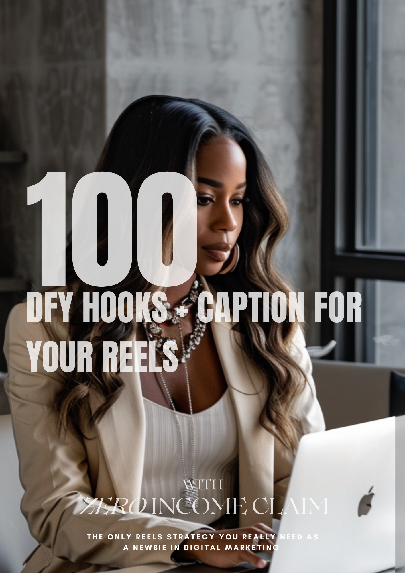 100 DFY Hooks & Captions Guide | PLR Private Label Rights