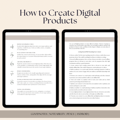 Digital Product Planner Bundle