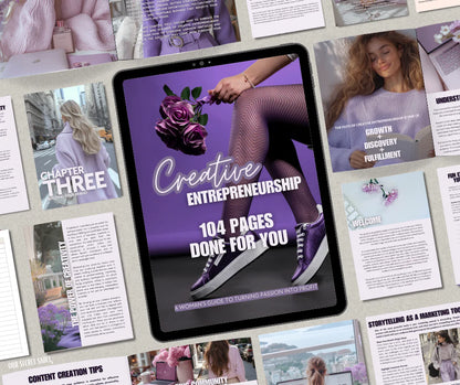 Creative Entrepreneurship eBook | MRR+PLR