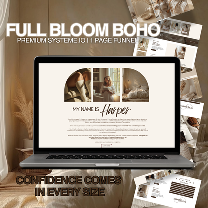 Full Bloom Systeme.IO Funnel | Done For You Funnels