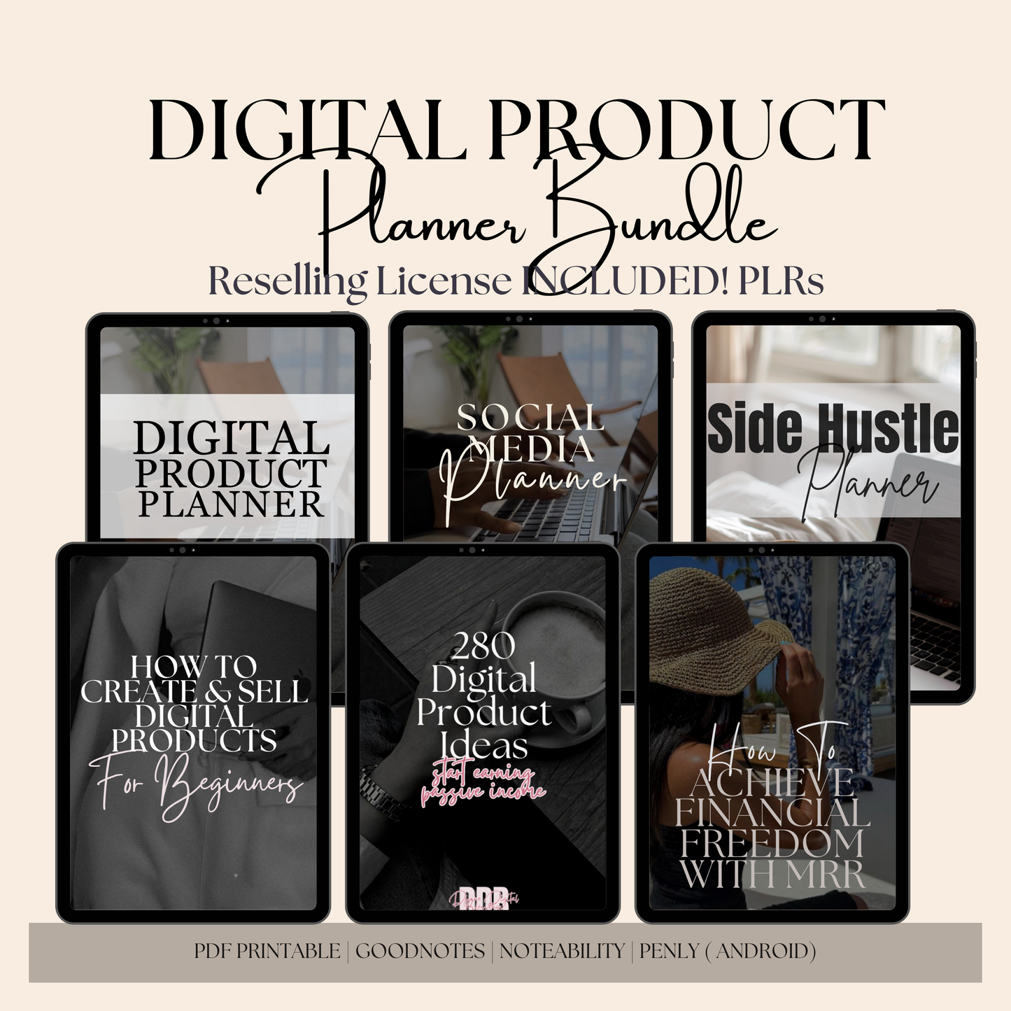 Digital Product Planner Bundle