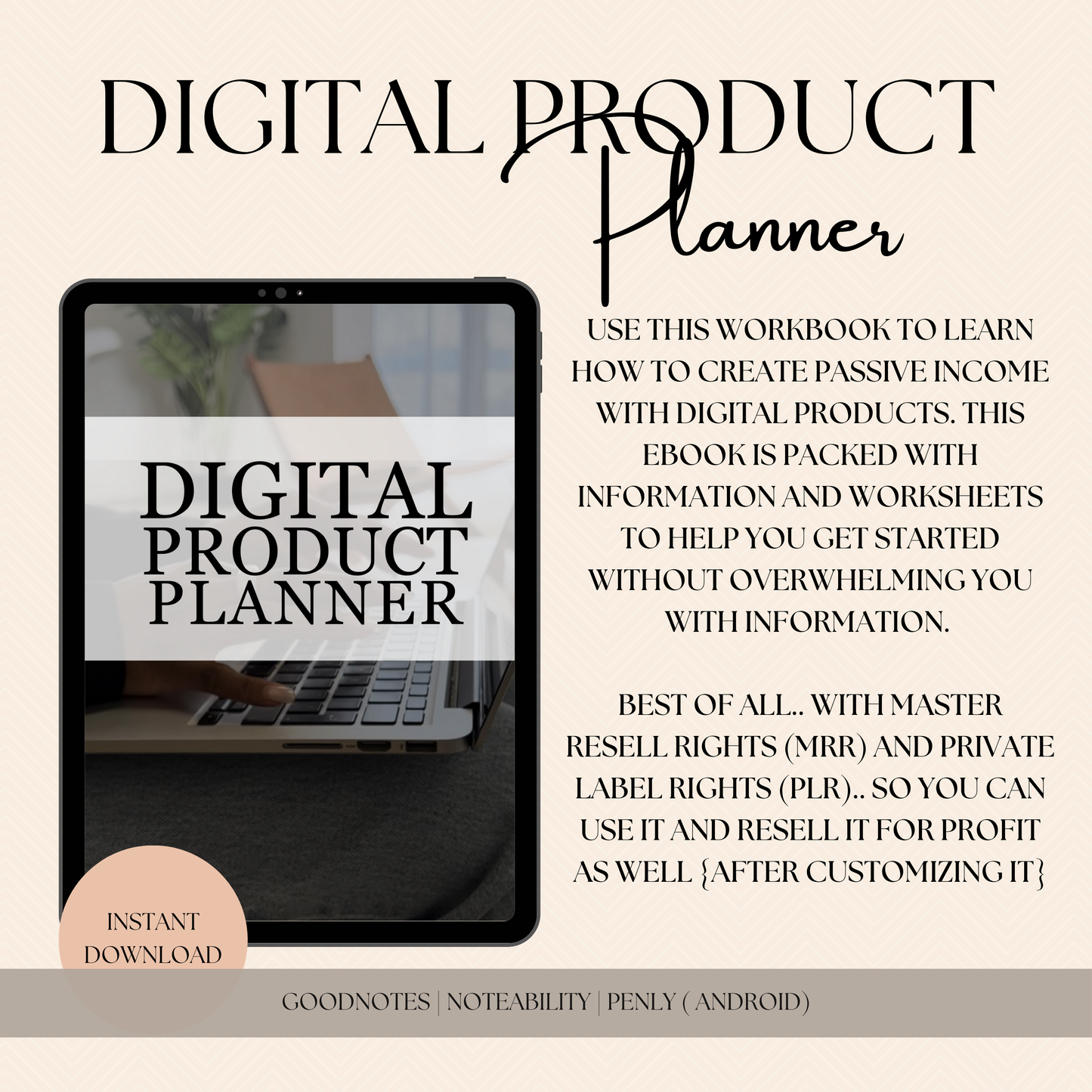 Digital Product Planner Bundle