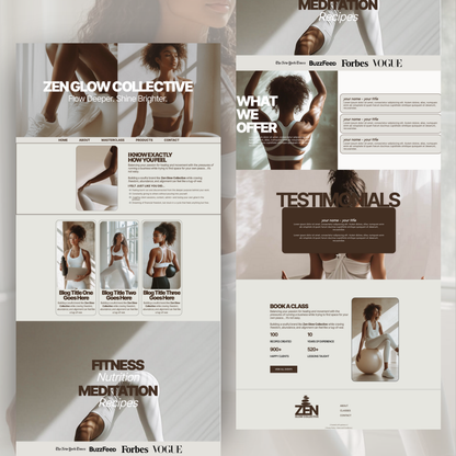 Melanin Fitness Systeme.io Funnel | Done For You Funnels