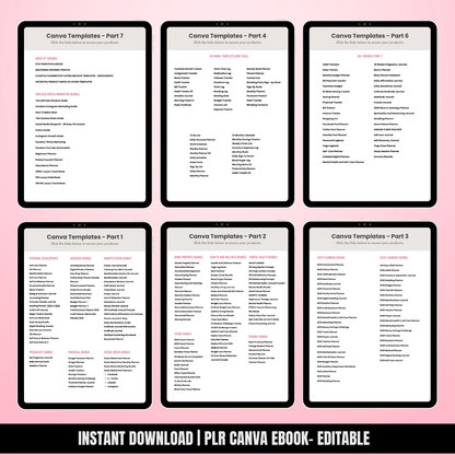 7500 Done For You Planners, Journals, & Trackers PLR
