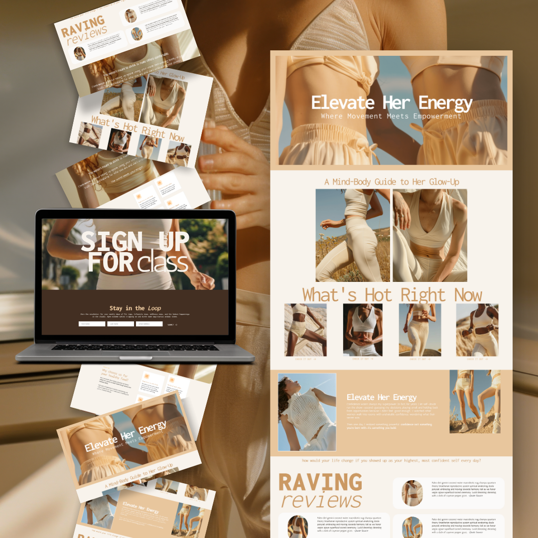 Faceless Fitness Systeme.io Funnel | Done For You Funnels
