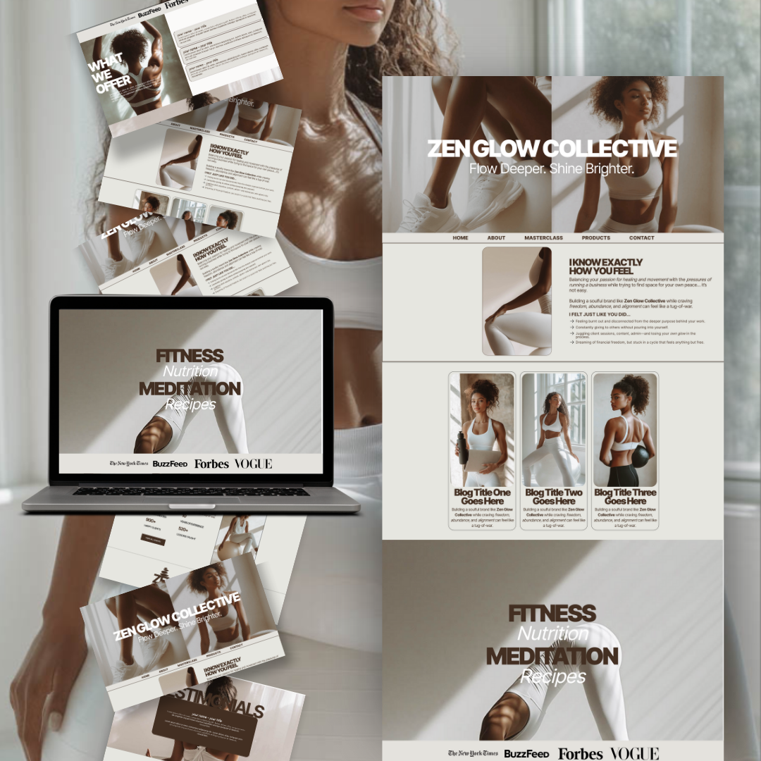Melanin Fitness Systeme.io Funnel | Done For You Funnels