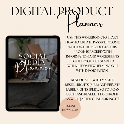 Digital Product Planner Bundle