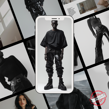 Iconic Femme AI Image Vault Look Premium MRR