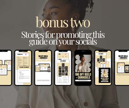 100 DFY Reels & Carousels | PLR