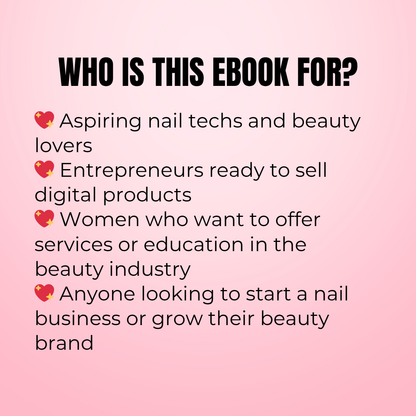 Build A 6 Figure Nail Business Ebook PLR | MRR