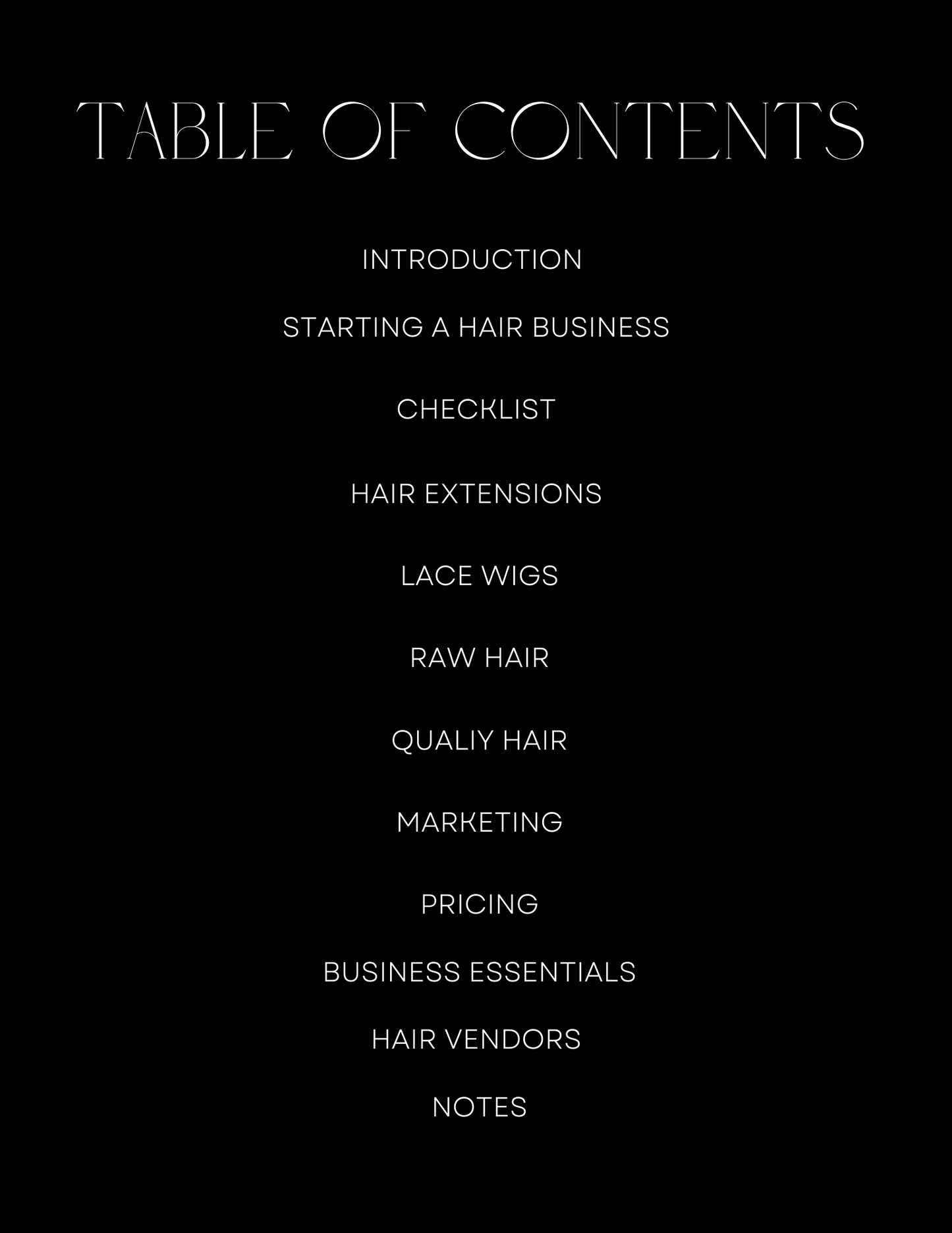 How to Start A Hair Business Ebook with MRR PLR