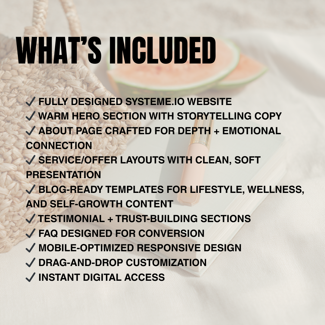 Melanin Tropics Systeme.io Funnel | Done For You Funnels