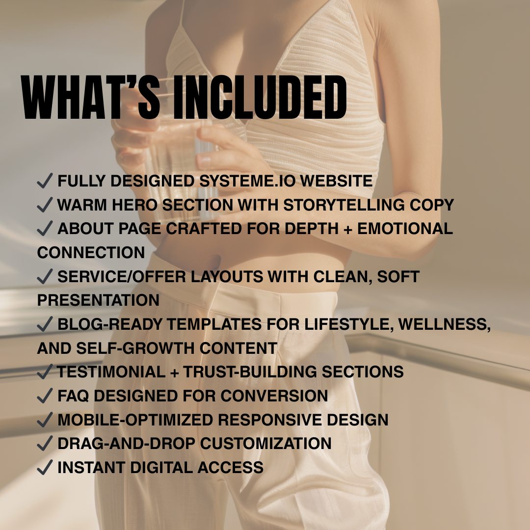 Faceless Fitness Systeme.io Funnel | Done For You Funnels