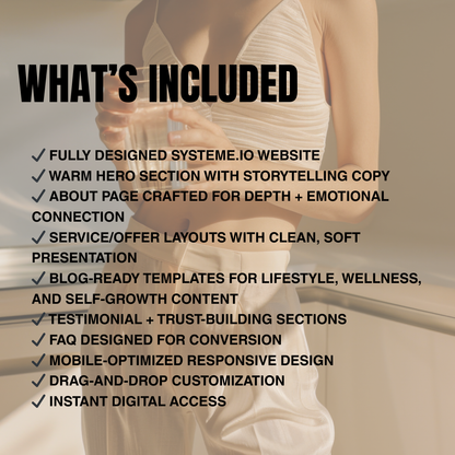 Faceless Fitness Systeme.io Funnel | Done For You Funnels