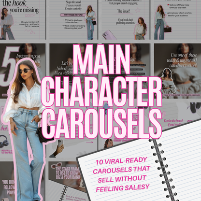 Main Character Carousels MRR