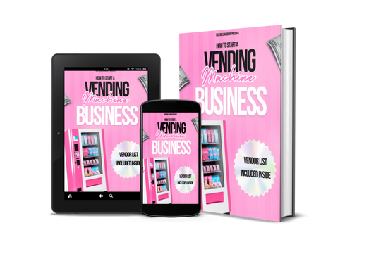 How to Start a Vending Machine Business | MRR PLR