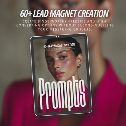 60+ AI Prompts for High-Converting Lead Magnets
