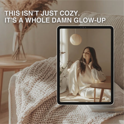 Cozy Plus Size AI Stock Images